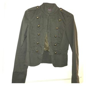 COPY - Military style green jacket